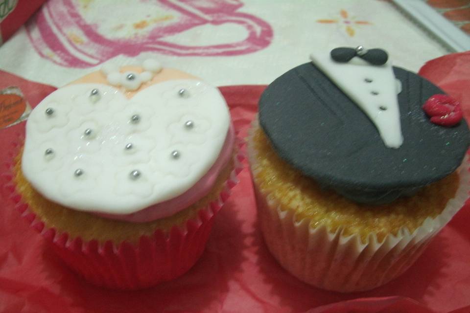 Cupcake noivinhos