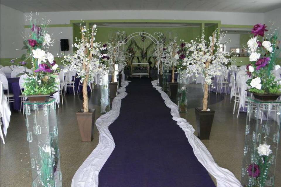 Casamento lilás decoração