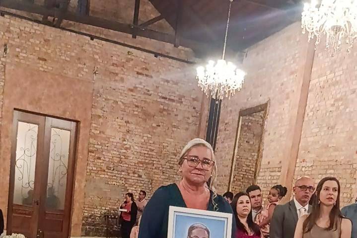 Quadro avó falecida