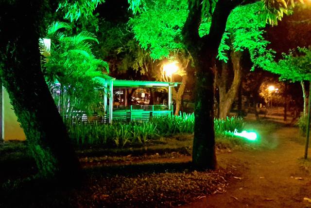 Iluminação externa