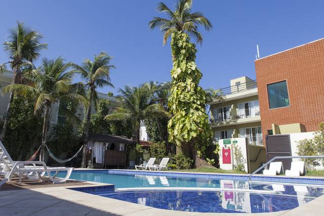 Jardim/piscina