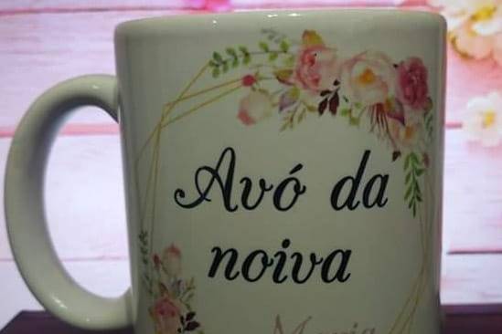 Caneca avó da noiva