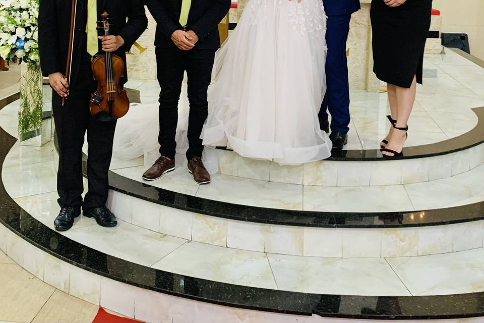 Trio perfeito para cerimônia ✨