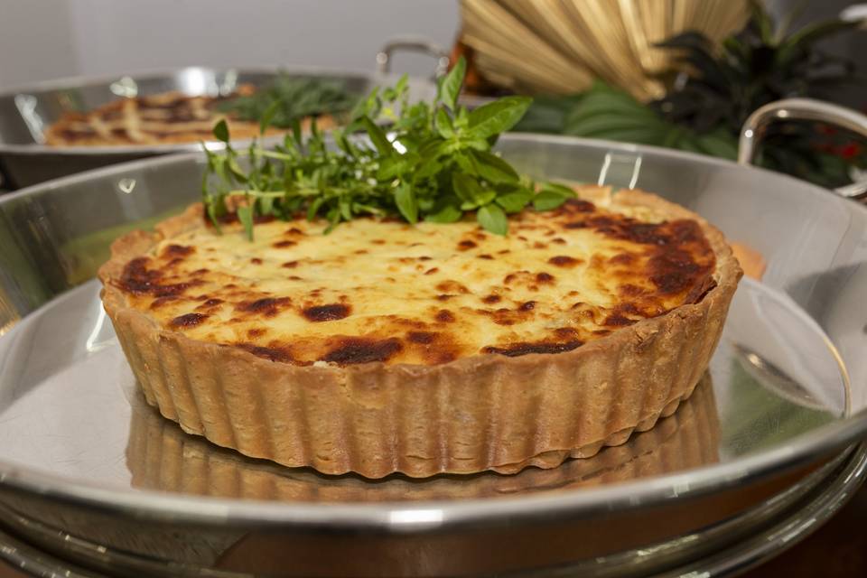 Quiche de Alho Poró