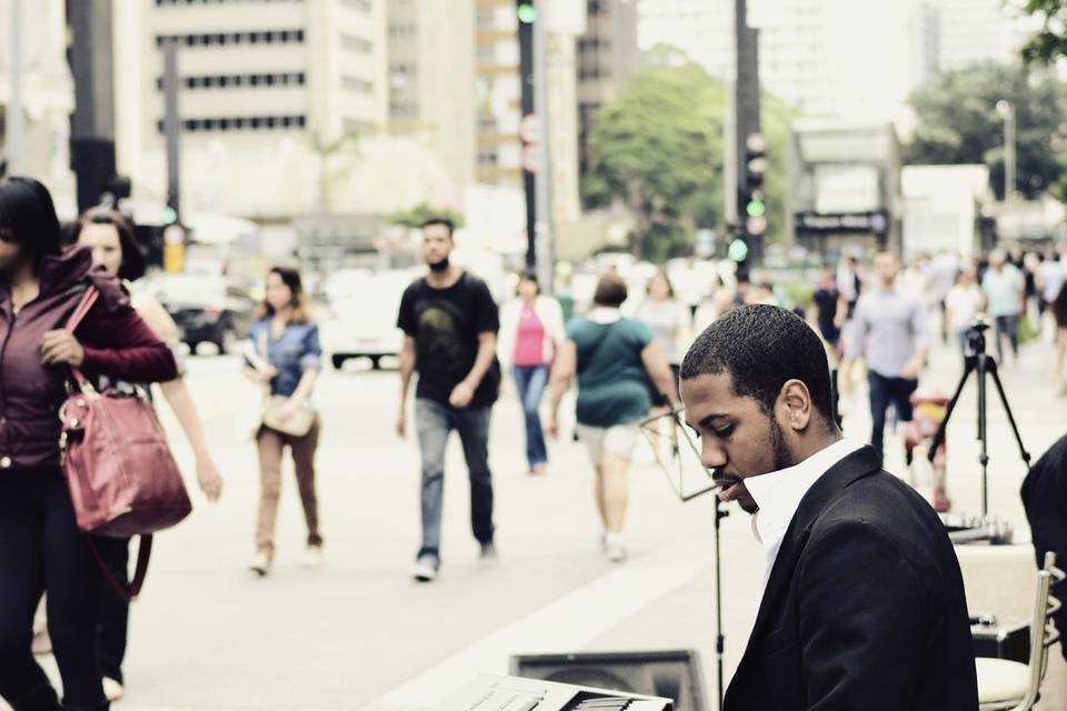 Trabalhos na Avenida Paulista