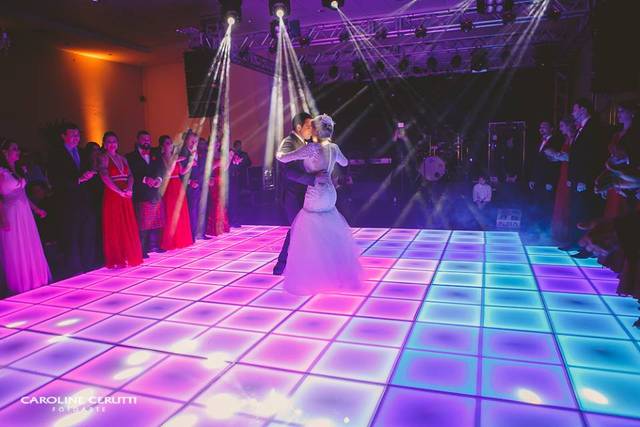 Pista led noivos