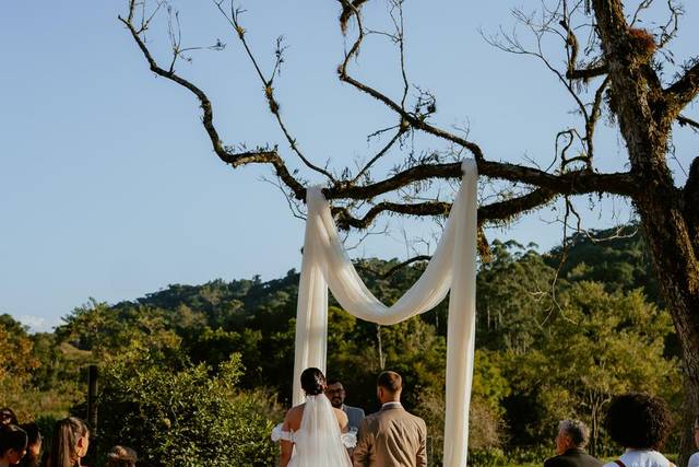 Casamento ao ar livre