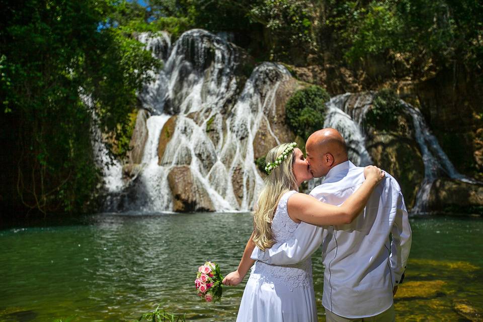 Cachoeira veu de noiva