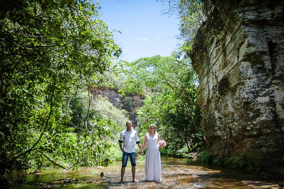 Cachoeira veu de noiva