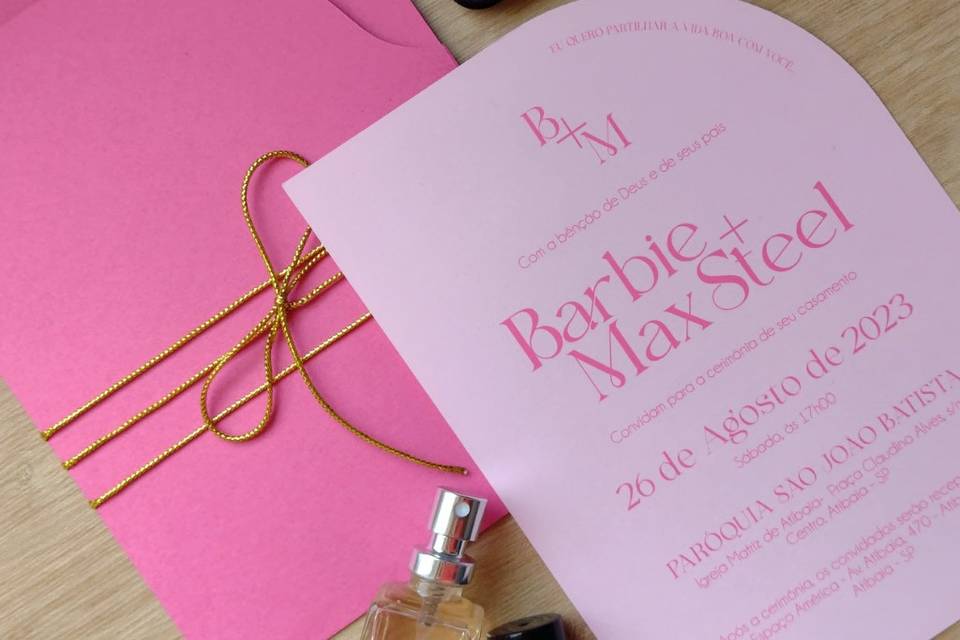 Convite Malibu Pink