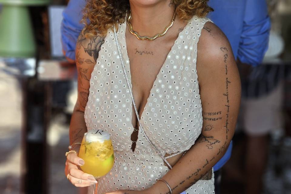 Quando o drinks componhe bem