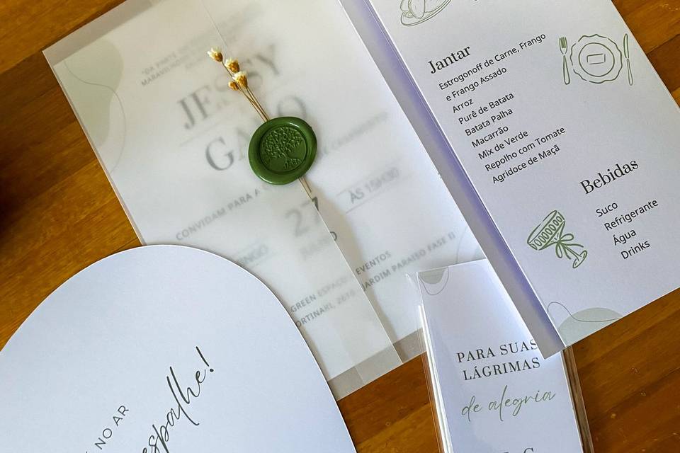 Papelaria para o dia