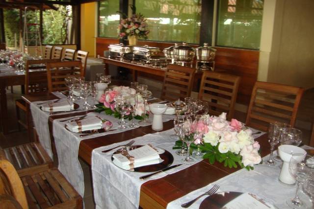 Mesa decorada