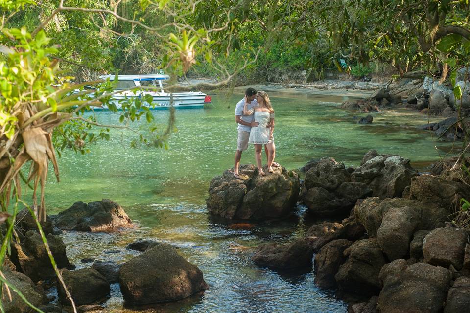 Graciela e André