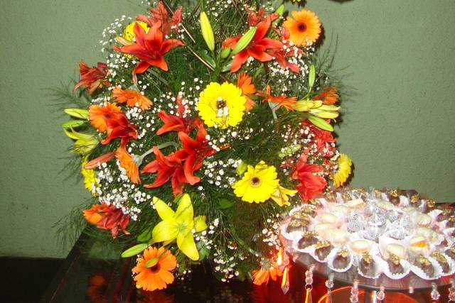 Arranjo mesa de doces