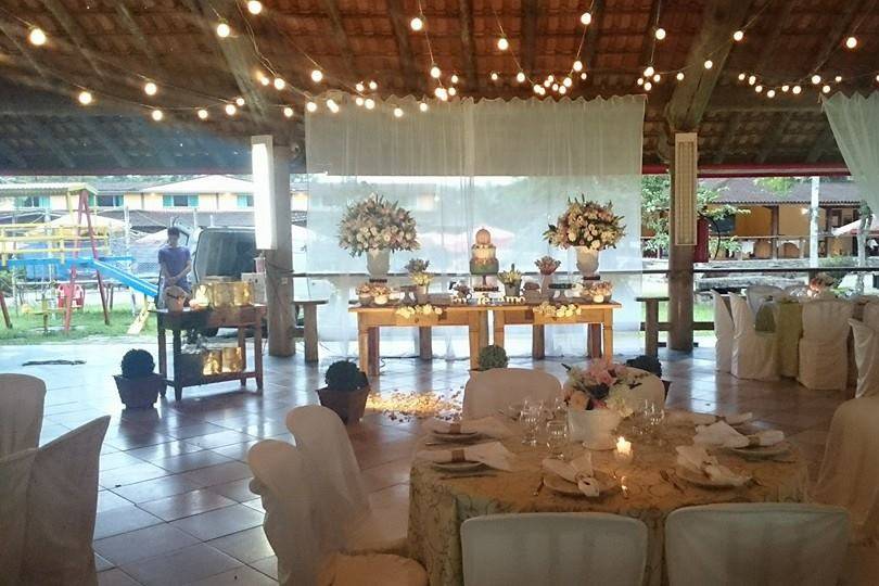 Casamento no pesqueiro