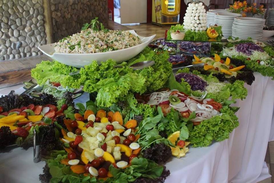 Salada do buffet