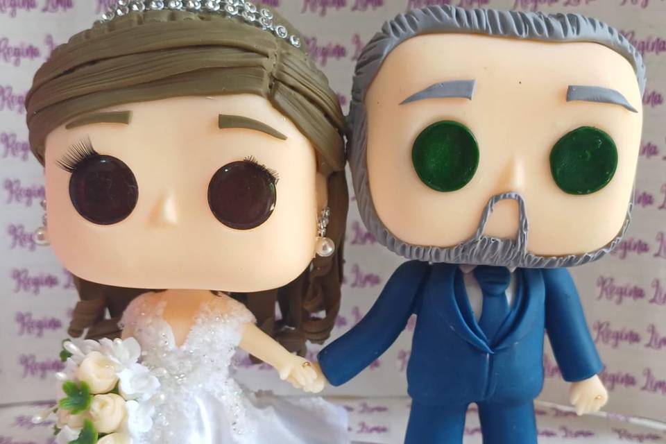 Funko pop casamento