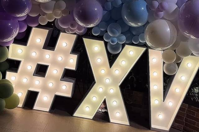 Letras de led