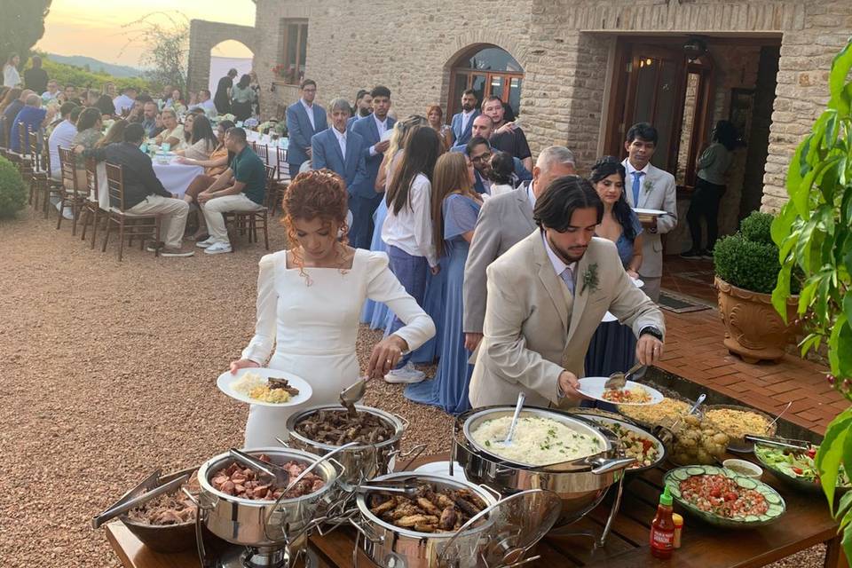 Buffet completo casamento