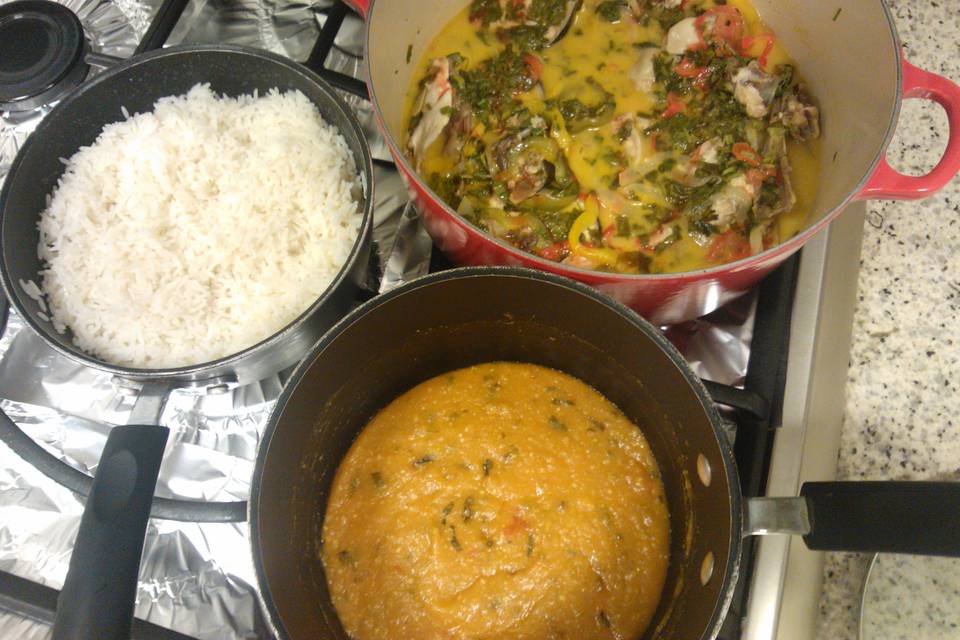 Moqueca de Cação com Camarão