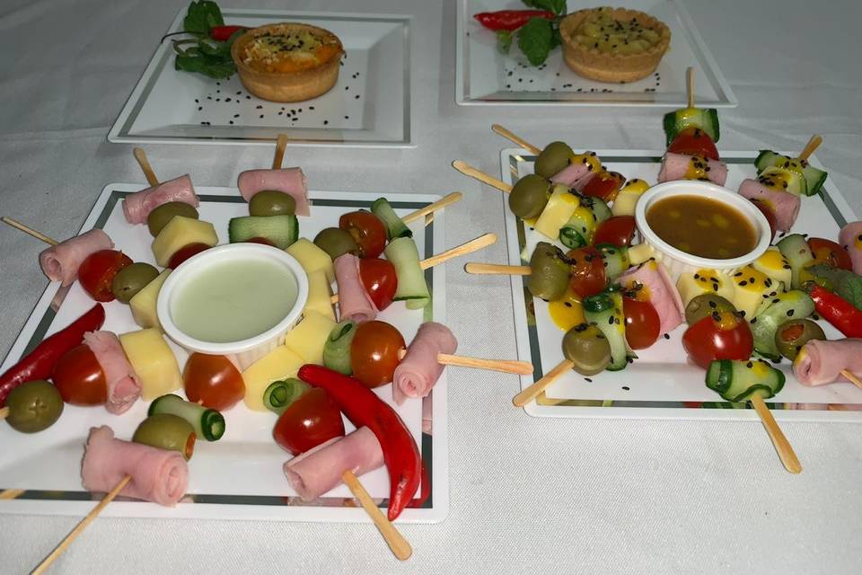 Canapés variados