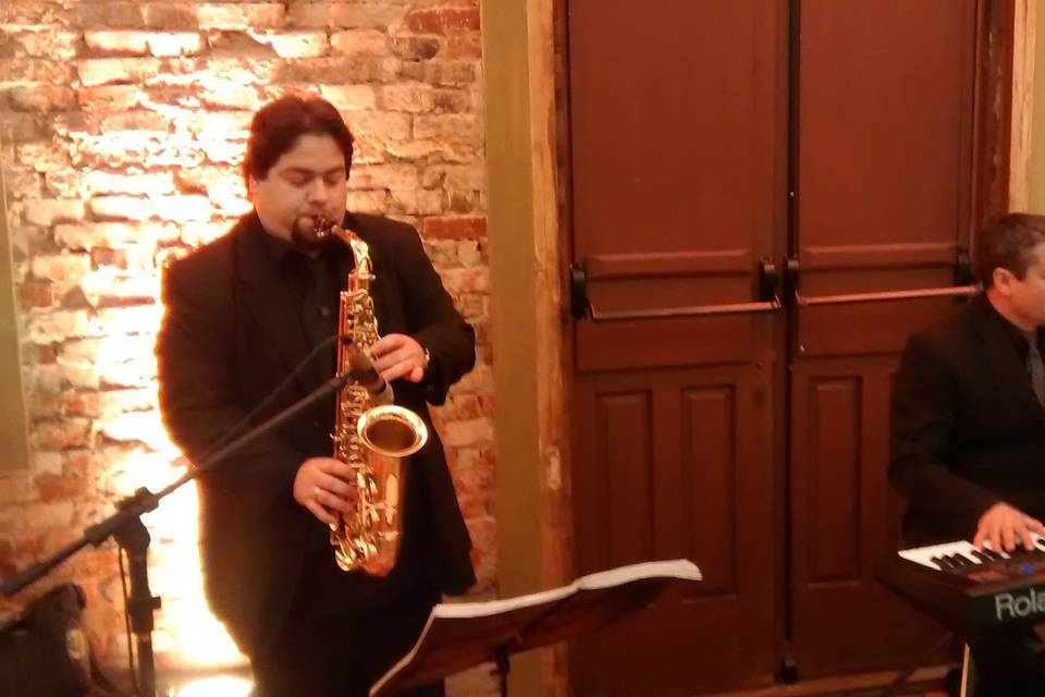 Saxofonista Fabiano Rodrigues