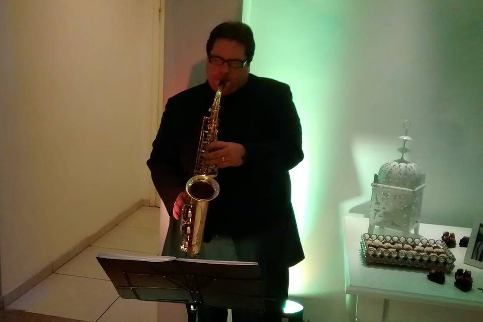 Saxofonista Fabiano Rodrigues