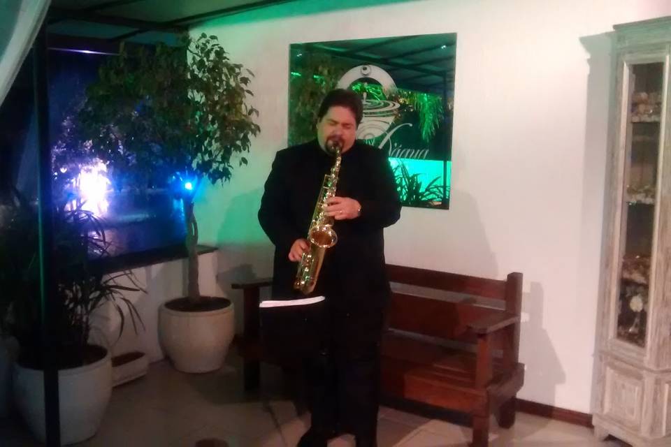 Saxofonista Fabiano Rodrigues