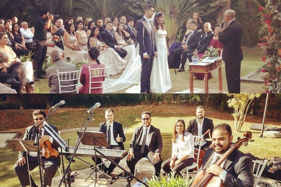 Banda cerimônia e festa