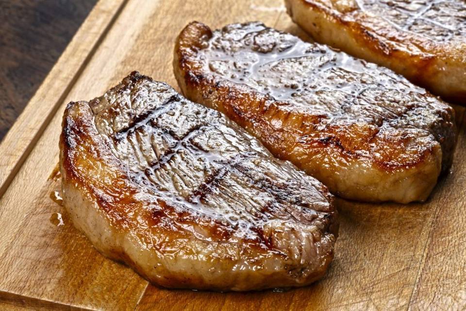 Picanha na brasa