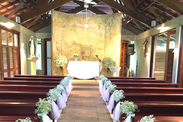 Arranjos florais e decoração