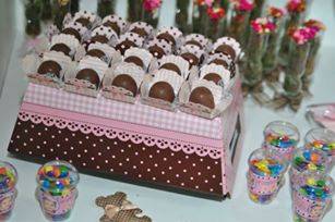 Trufas e lembrancinhas