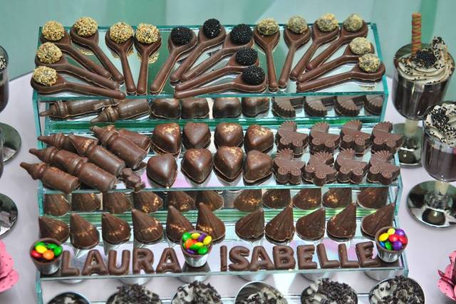 Objetos de chocolate