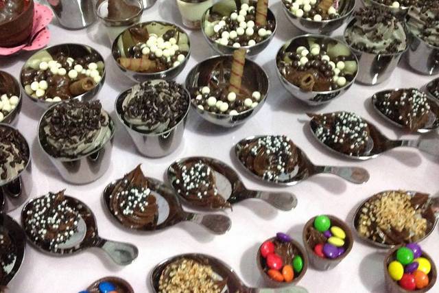 Mesa de chocolates