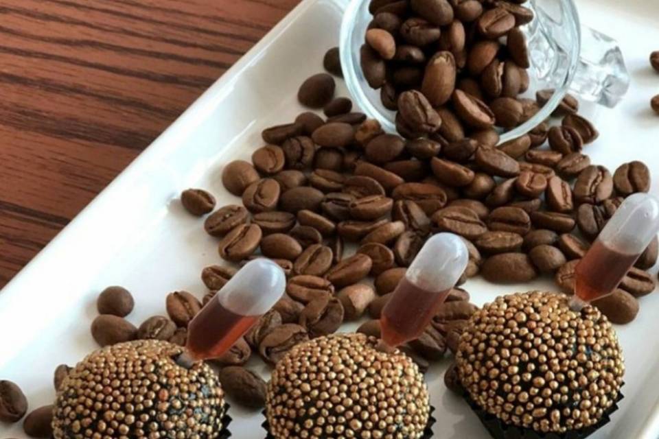 Brigadeiro com ampola