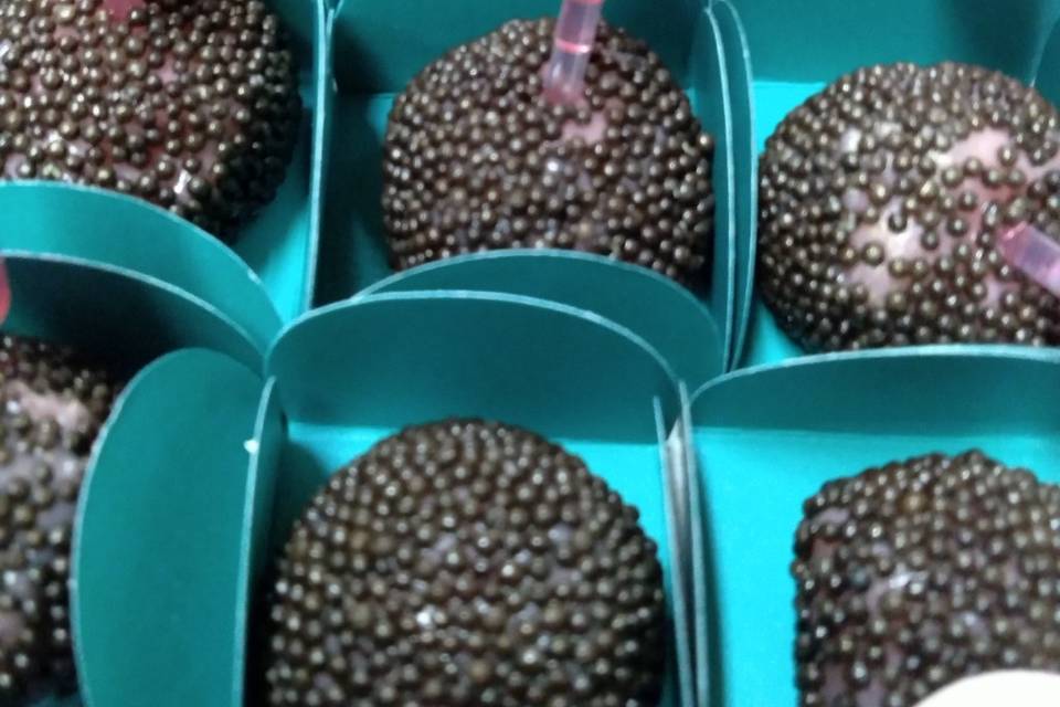 Brigadeiros etilicos creme de