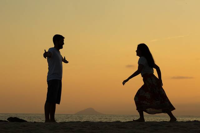 Pré Wedding na praia.