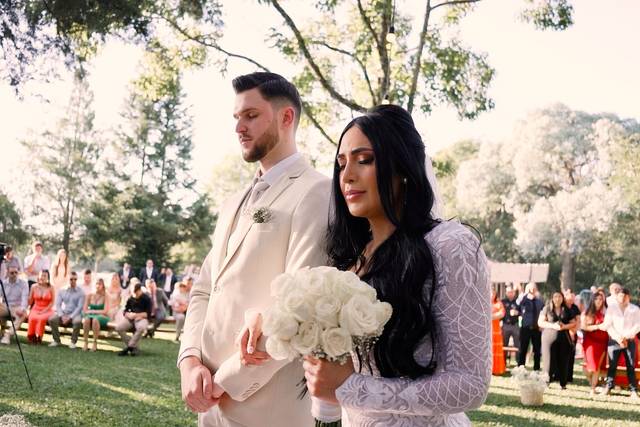 Casamento ao ar livre