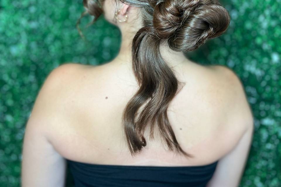 Penteado Coque