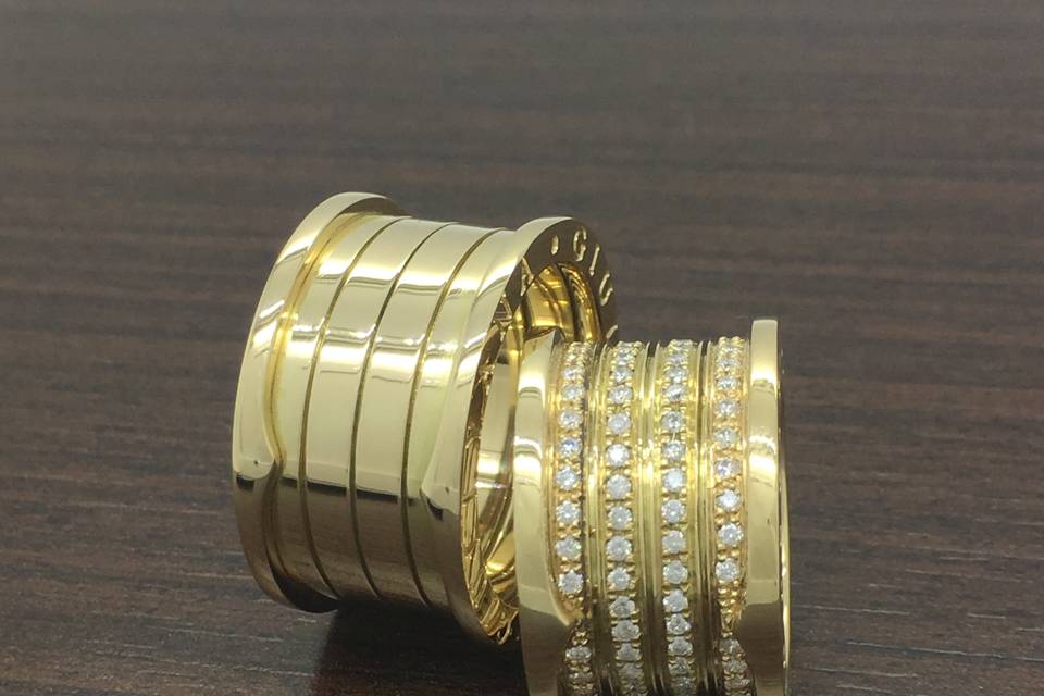 Aliança em ouro 18k/750