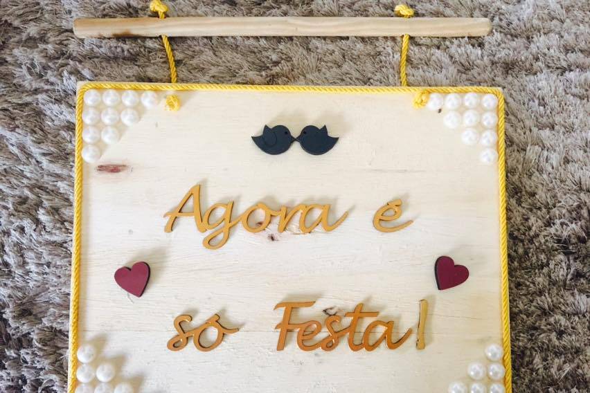 Agora é só festa