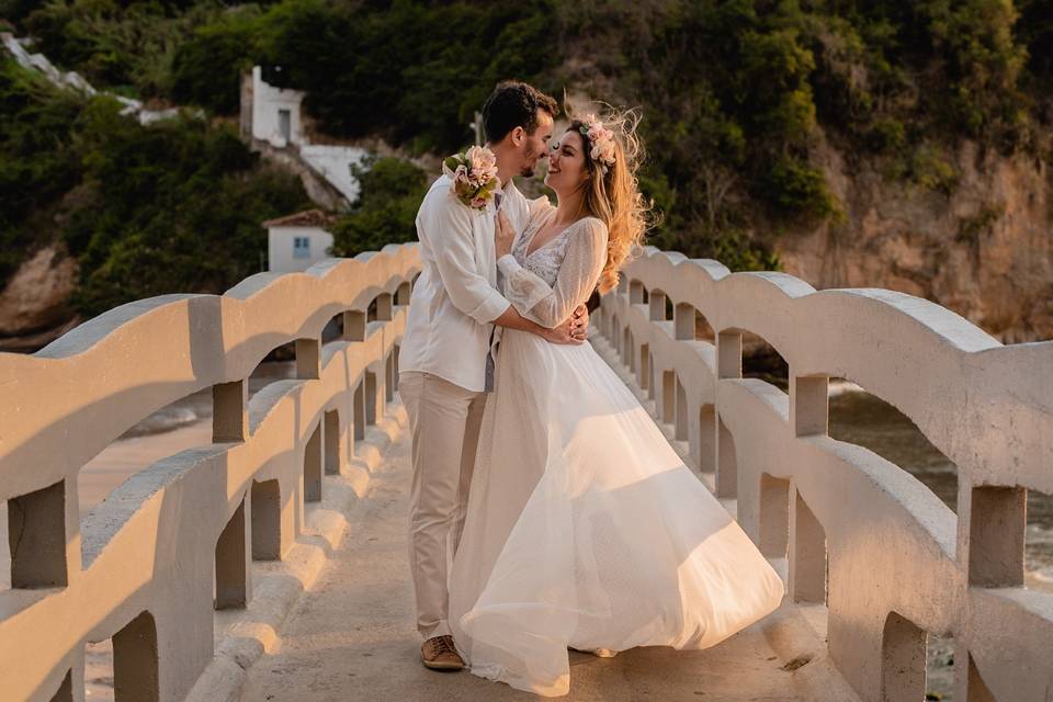 Ensaio pre wedding na praia