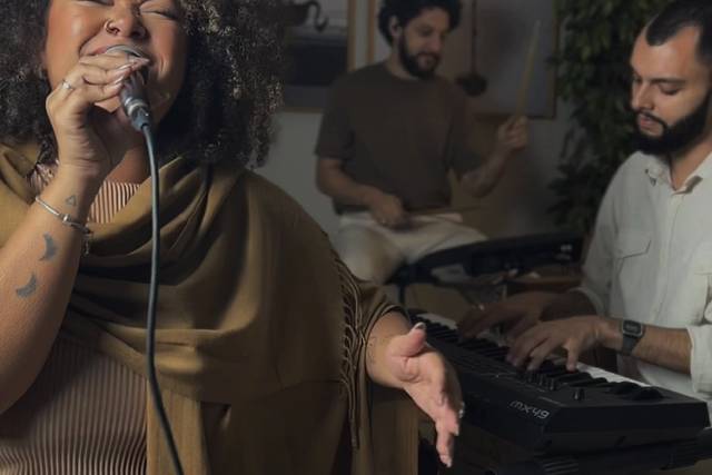 Piano, Voz e Bateria