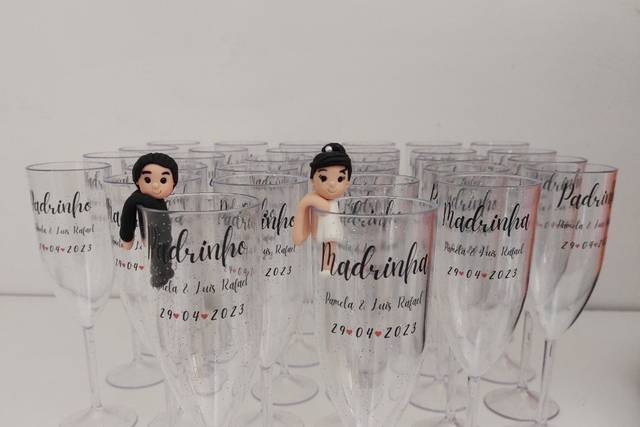 Lembrancinhas padrinhos e madr