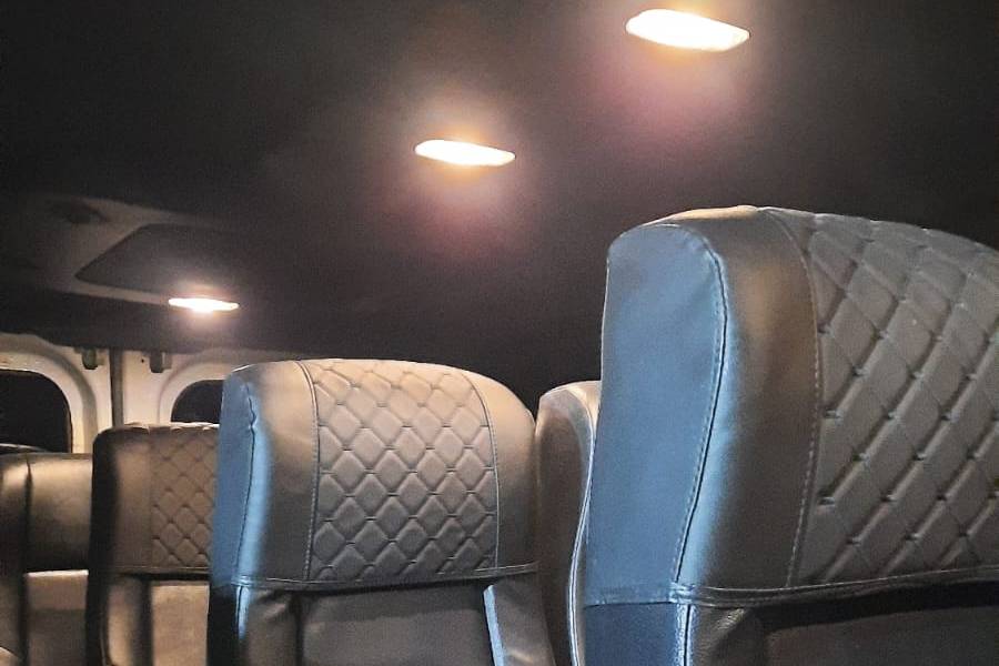 Interior dos veículos