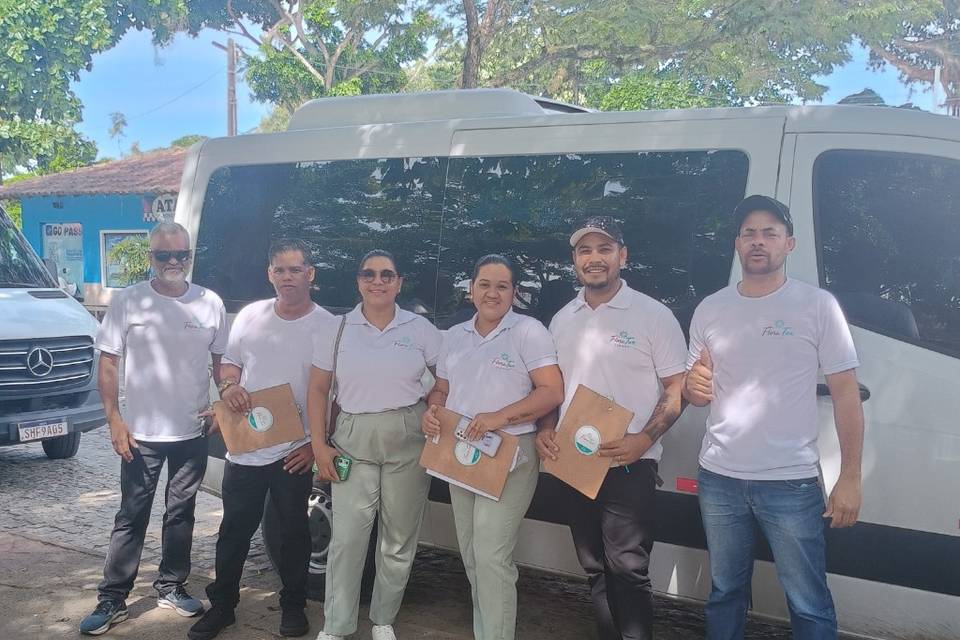 Coordenadores e motoristas