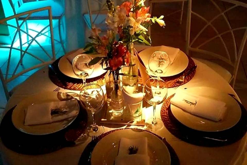 Mesa de convidados
