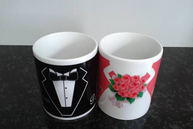 Caneca padrinho e madrinha