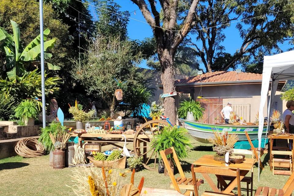 Área externa gramado